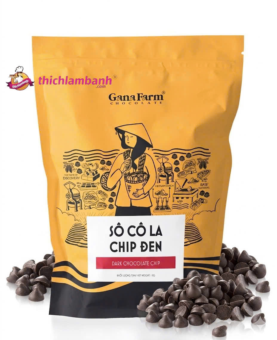 Chocola CHIP ĐEN ( CHIP NGỌT) Chocola CHIP ĐEN ( CHIP NGỌT)