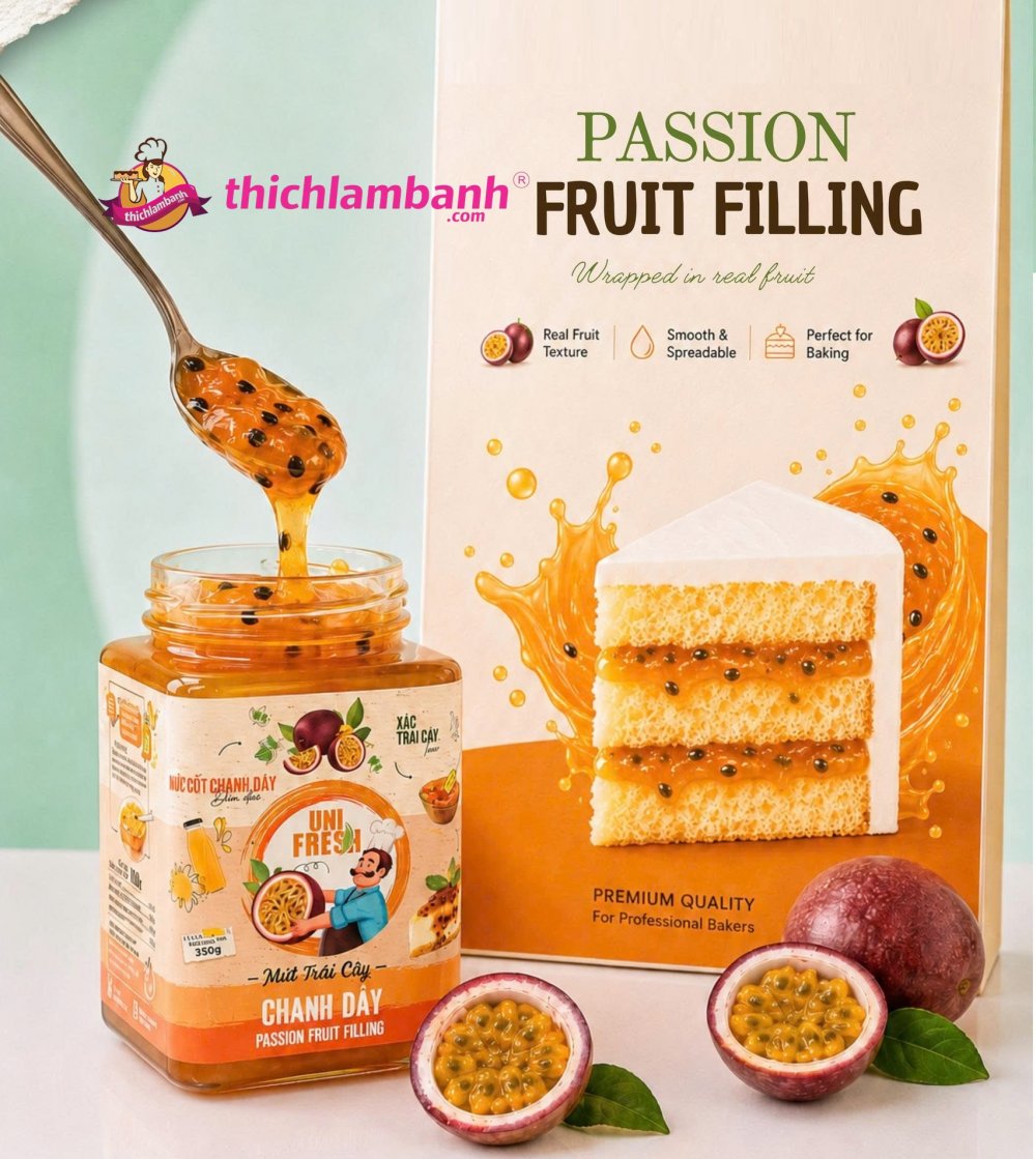Mứt Chanh Dây UNIFRESH 350g Mứt Chanh Dây UNIFRESH 350g