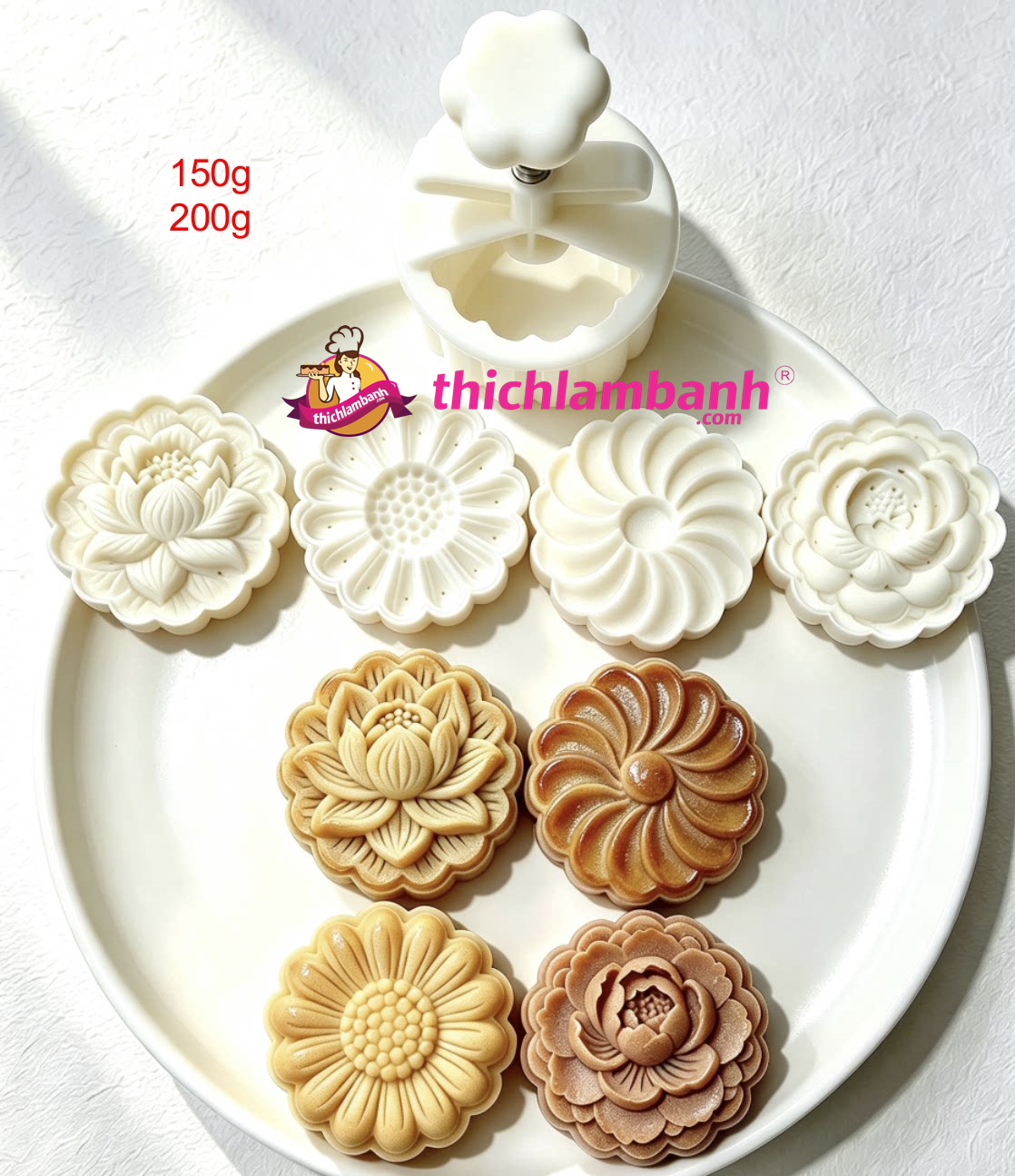 Khuôn LX 200G 4M Tròn Liên Cúc Khuôn LX 200G 4M Tròn Liên Cúc