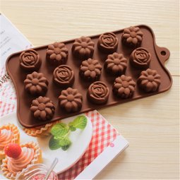 Khuôn silicon 15 hoa 