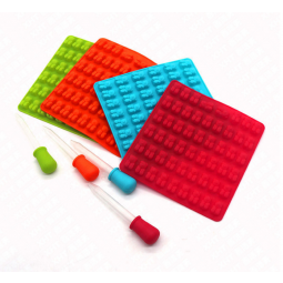 Khuôn silicon kẹo dẻo gấu