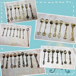 Muỗng decor trang trí chụp hình