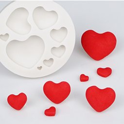 Khuôn silicon 4D 8 tim MK - 063