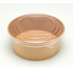 Tô giấy nâu kraft nắp trong  - 1 CÁI