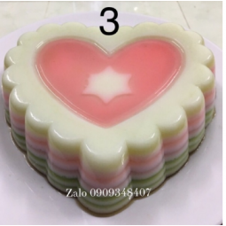 KHUÔN CƠM XÔI THẠCH RAU CÂU HÌNH TIM VĨNH TRƯỜNG