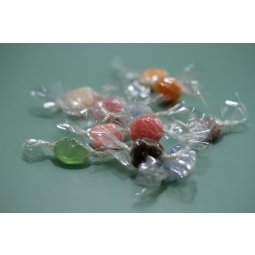 Giấy gói kẹo/ mứt bóng kính 10x10cm