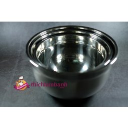 Thau inox đế chống trượt nhiều kích thước