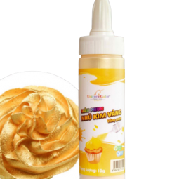 Màu nhũ kim thực phẩm Unicorn - Màu vàng vàng 10 gr