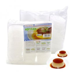 Khuôn bánh flan nhựa Vĩnh Trường kèm nắp