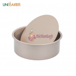 Khuôn tròn chống dính đáy rời 20cm UNIBAKER MB179