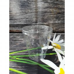 Ly nhựa hàng không, có nắp 10 cái