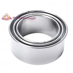 Bộ 3 khuôn nhấn tròn