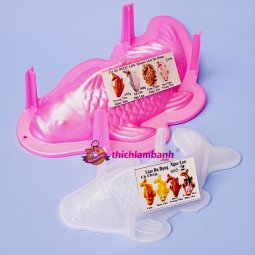 Khuôn cá chép nhựa có chân nhiều kích thước