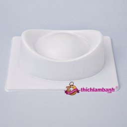 Khuôn nhựa trắng rau câu thỏi vàng lớn
