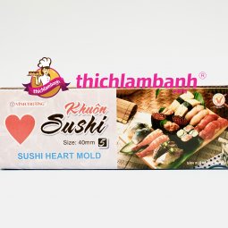 Khuôn Sushi Vĩnh Trường HÌNH TIM (mẫu số 5)