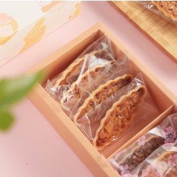 Túi Bánh Thuyền Hạt màu trắng (100 cái)