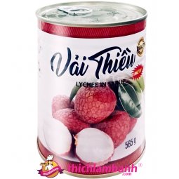 Vải Thiều Trắng Lon Foodclub 565g