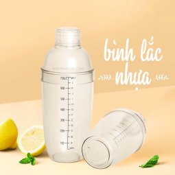 Bình lắc pha chế nhựa Cocktail Shaker 700ml