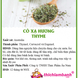 Cỏ xạ hương Thyme gói 5 gr