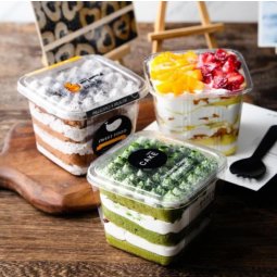 Hộp nhựa vuông nắp đậy B10 (10 cái)