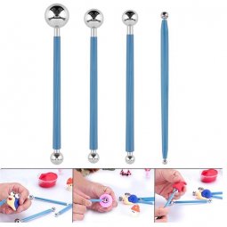 Tạo hình fondant - 4 que đầu tròn