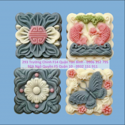 Khuôn Lò Xo 4 Mặt Vuông (Mẫu số 2) 2022 -  size 150g