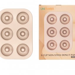 Khuôn Nướng 6 Bánh Donut Unibaker MB820