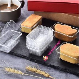 Khay nhựa đựng bánh dứa 100 cái