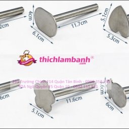 Cây nhấn bánh dứa inox các mẫu