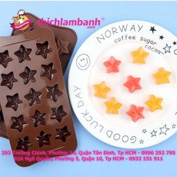 Khuôn silicon 15 Ngôi sao