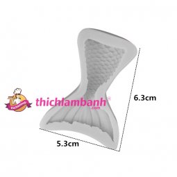 4D Silicon đuôi tiên cá 6.3 H6126