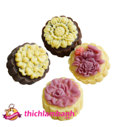 Khuôn lò xo 50G Hoa 4 mặt