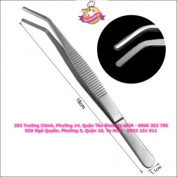 Nhíp gắp đồ decor cong 18cm C01