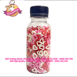 Bông đường tim hồng 25 gr