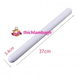 Cán bột nhựa gai 37 cm 