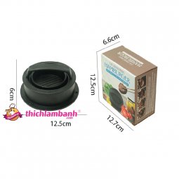 Dụng cụ ép thịt Hamberger nhựa