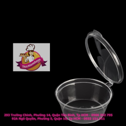Hủ sốt nhựa pet nắp liền 4Oz ( 100-110ml)