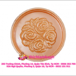 Khuôn Bánh Trung Thu Nướng-Dẻo Hoa Hồng Ngọc Lan