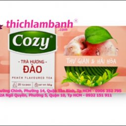 Trà Cozy Hương Đào túi lọc hộp 50G