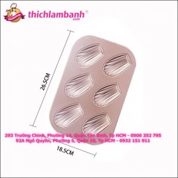 Khuôn Madeleine Sò 6 Cái