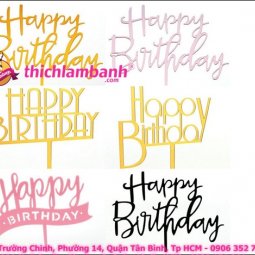 Que cắm sinh nhật 1 cái