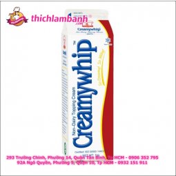 Kem Trang Trí Bánh Topping Creamywhip Trắng