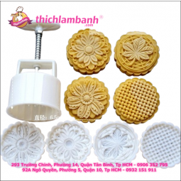 Khuôn Lò Xo 4 Mặt Hoa nổi A2