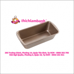 Khuôn loaf chữ nhật dầy Vàng 19.6