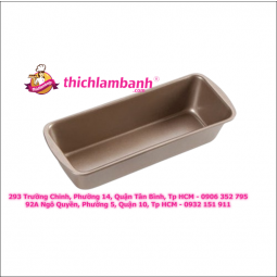 Khuôn loaf chữ nhật dầy Vàng 23.6