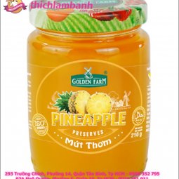 Mứt thơm Preserves Golden Farm hũ 210g