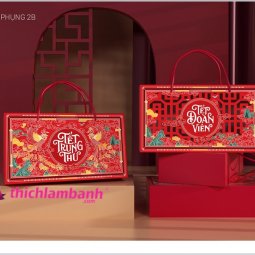 Hộp Đựng Bánh Trung Thu Loan Phụng 2B