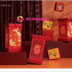 Hộp Đựng Bánh Trung Thu Nguyệt Đăng 4B