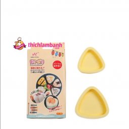2 Khuôn Cơm Nắm Tam giác kèm vá nhưạ
