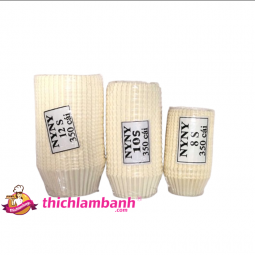 Giấy lót bánh cupcake C8 Trắng (350 cái)
